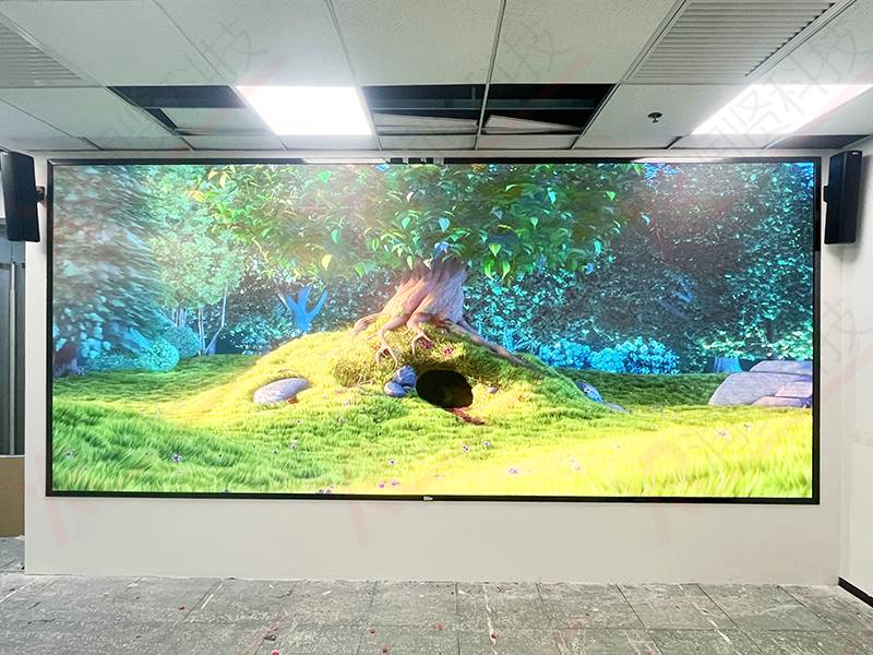 宏大衛(wèi)星室內(nèi)高清P1.2全彩LED顯示屏